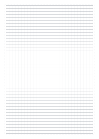 1/2 Inch Square Grid — A2