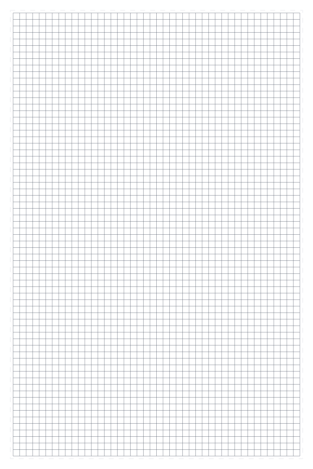 1/2 Inch Square Grid — Poster