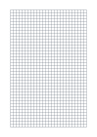 1/4 Inch Grid A4