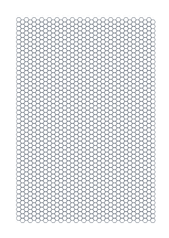 1/4 Inch Hexagon A4