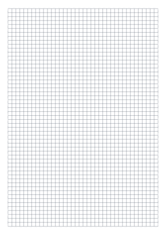 1cm Square Grid — A2