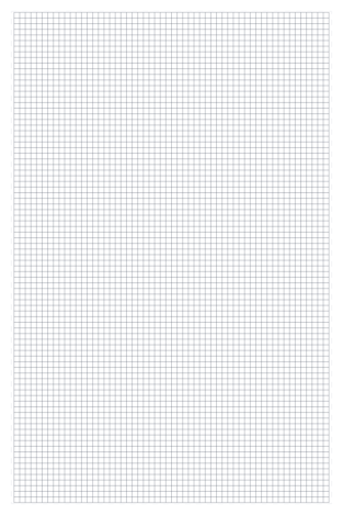 1cm Square Grid — Poster
