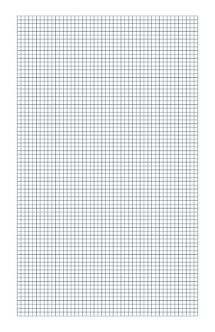 5mm Square Grid — 11×17 Tabloid