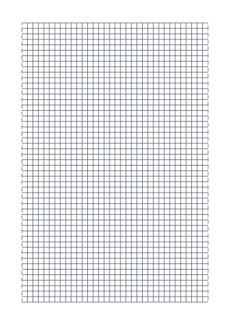 5mm Grid A4 template