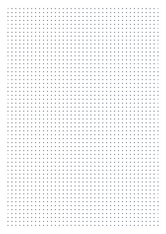 10mm Dot Grid — A2