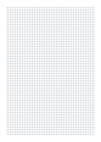 5mm Dot Grid — A3