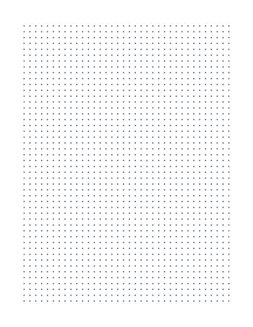 5mm Dot Grid — US Letter