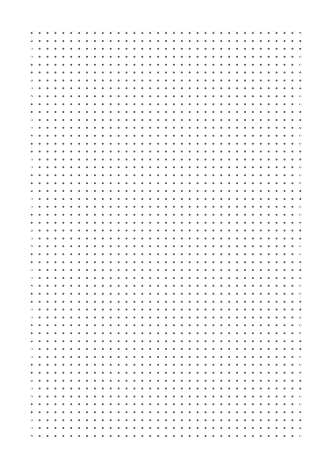 Dot Grid A4 template