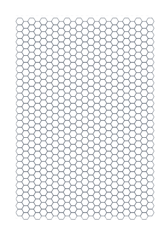 Hexagon 10mm A4