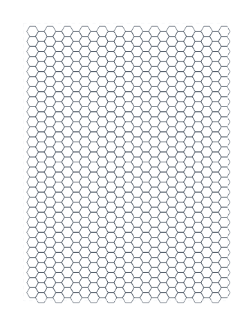 Hexagon 10mm Letter