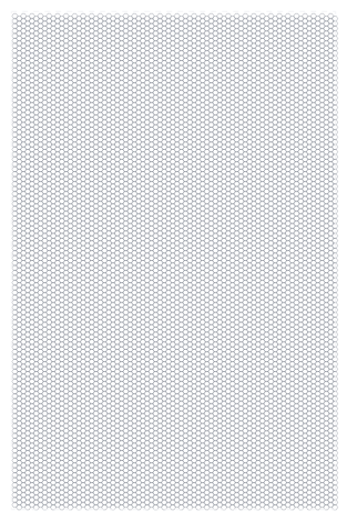 10mm Hexagon — Poster
