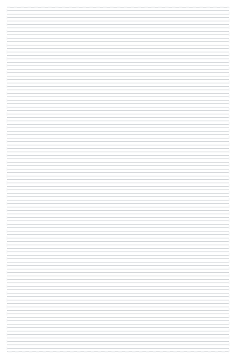 10mm Lined Paper — Movie Poster