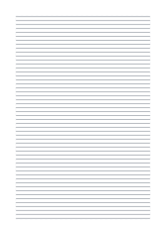 Lined 5mm A4