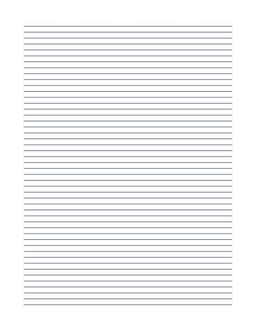 5mm Lined Paper — US Letter