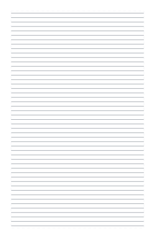 8mm Lined Paper — 11×17 Tabloid
