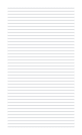 8mm Lined Paper — Legal