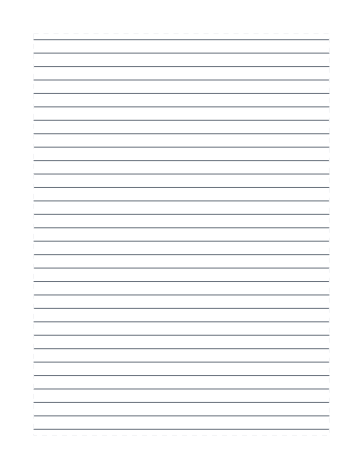 8mm Lined Paper — US Letter