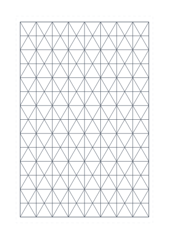 Isometric A4 template